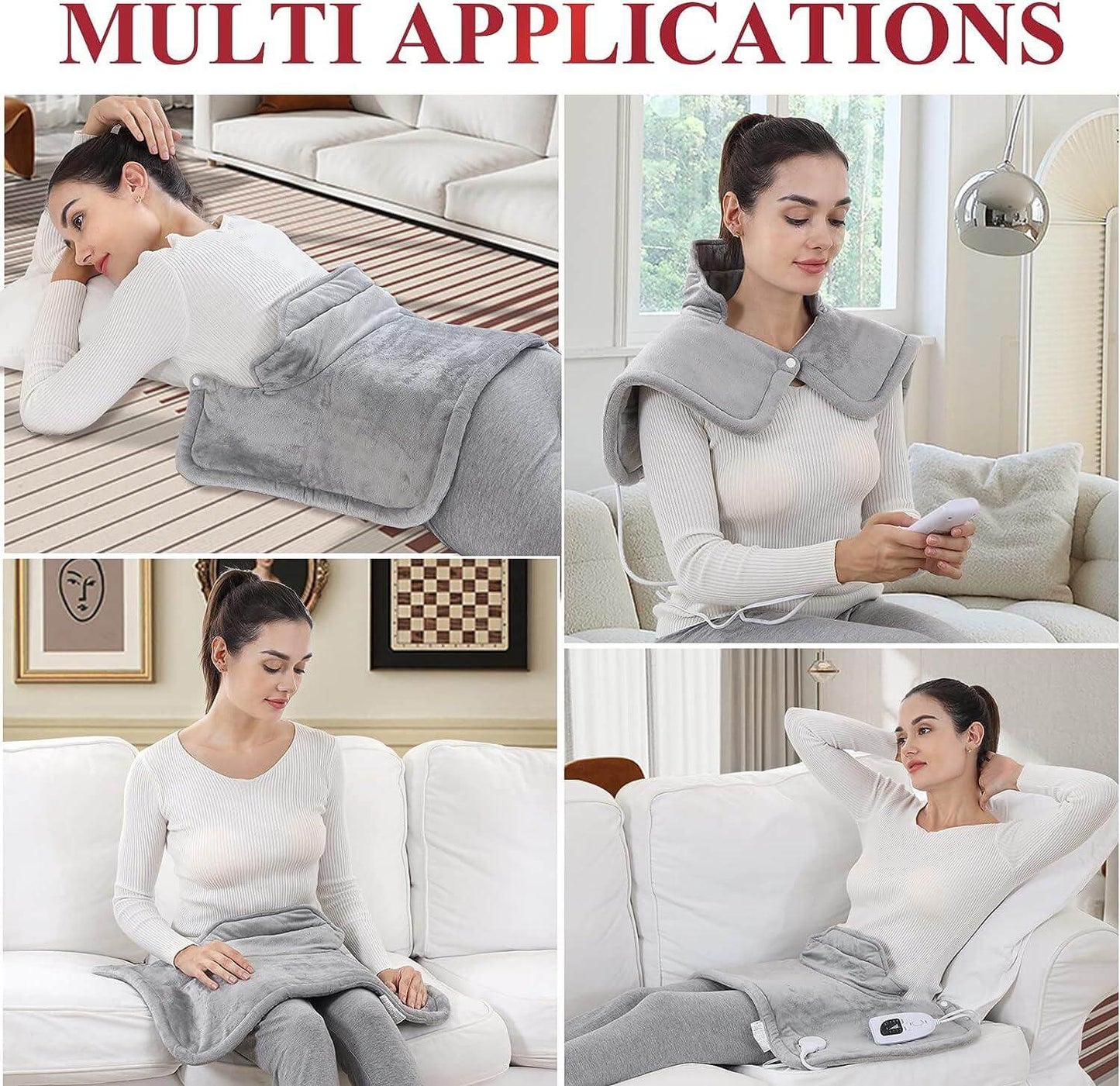 CozyTherapy™ Shoulder & Neck Heating Pad